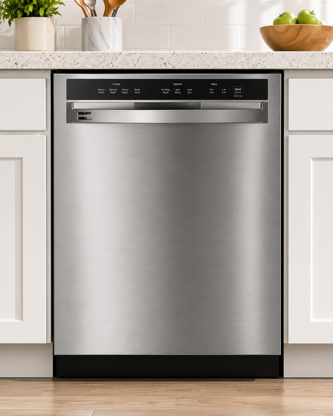 Built-in Dishwasher - Stainless Steel