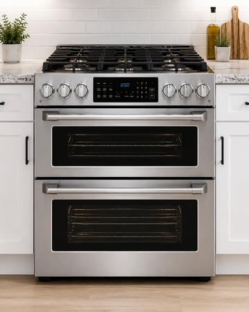 Gas Range with Double Oven - 30" Width